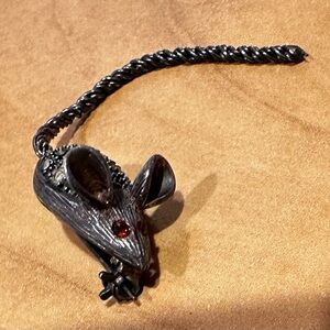 Judith Jack? Sterling silver mouse pin